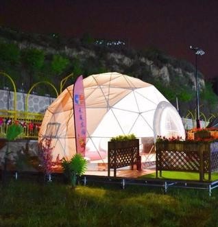 蓬江浪漫球形帐篷